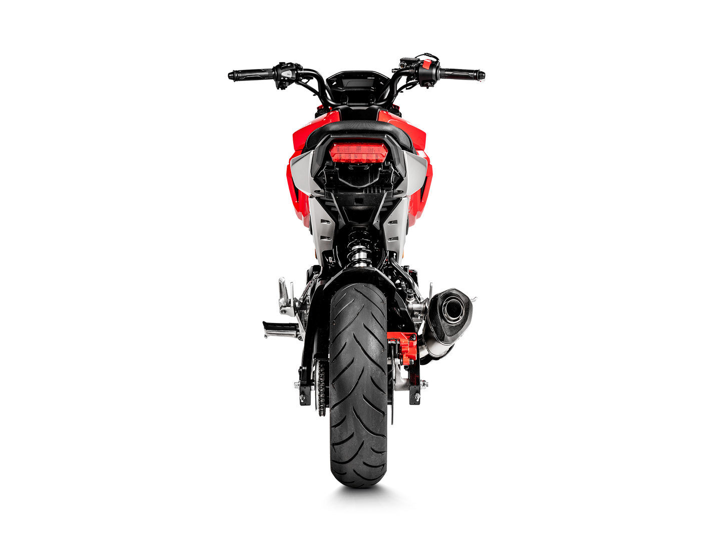 Akrapovič Uitlaat - Honda MSX125 / Grom 2016-2020 - Racing Line (Titanium)
