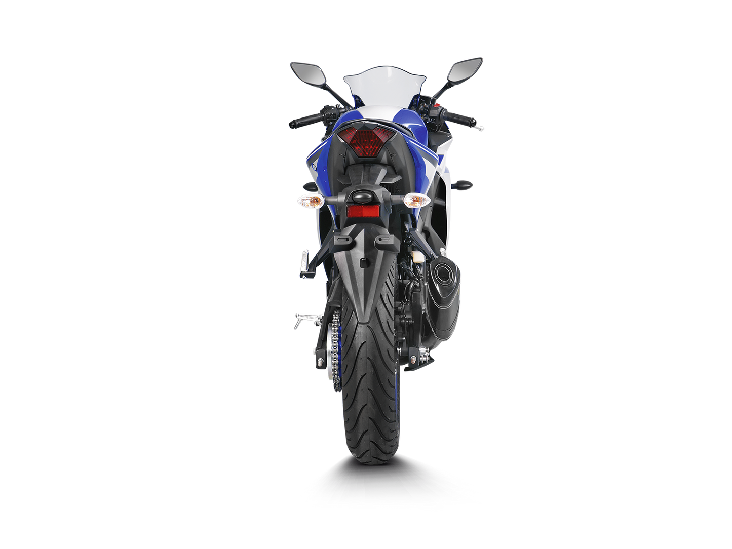 Akrapovič Uitlaat - Yamaha R3 2015-2016 | YZF-R25 2014-2016 - Slip-On Line (Carbon) - Motor Accessoires