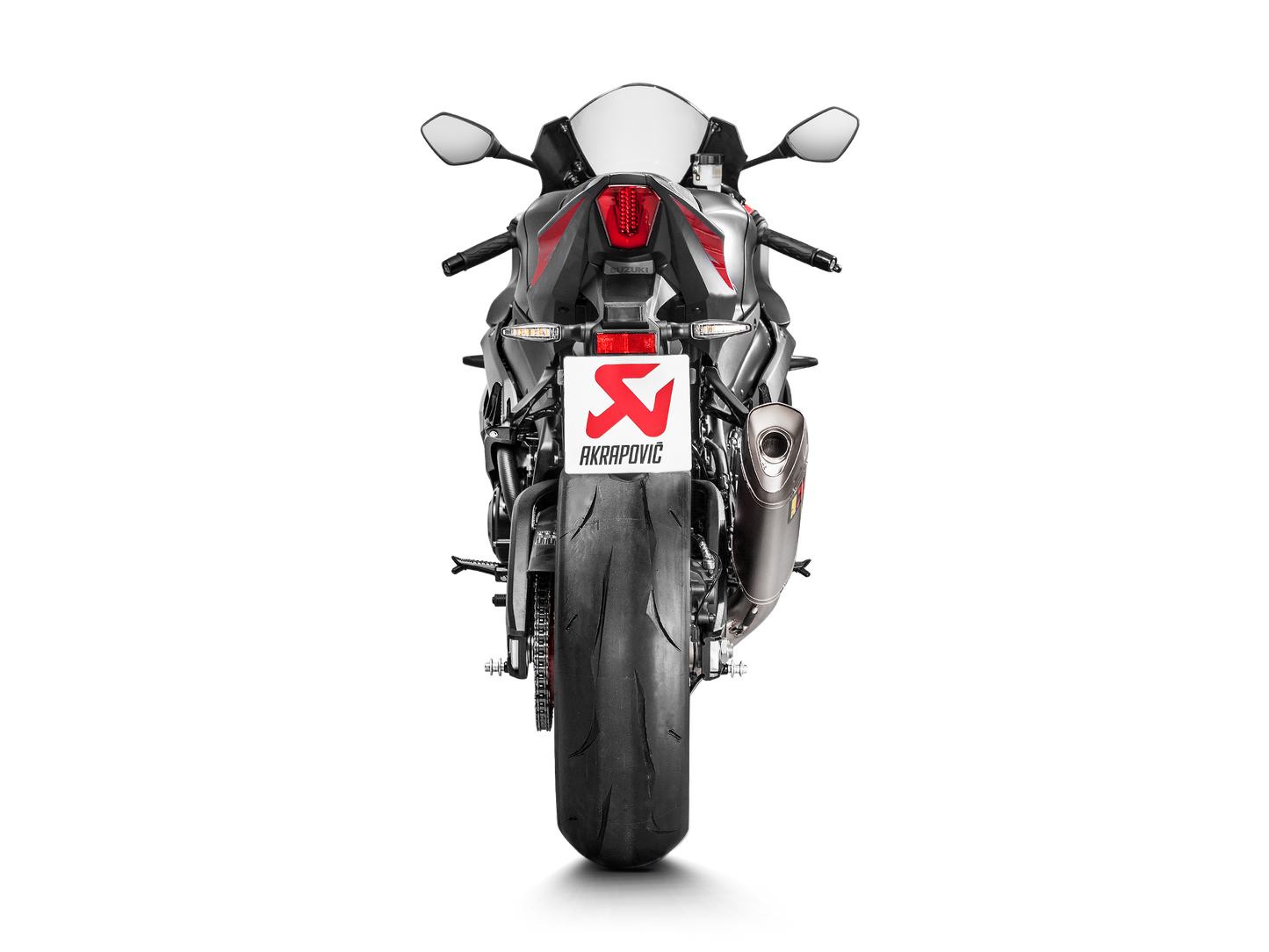 Akrapovič Uitlaat - Suzuki GSX-R1000R 2017-2025 - Racing Line (Titanium)