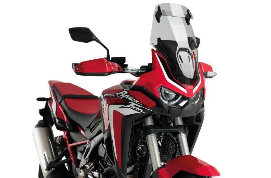 Vervangingsruit Touring Met Opzetruitje Licht Getint Puig Honda Crf1100 '20-