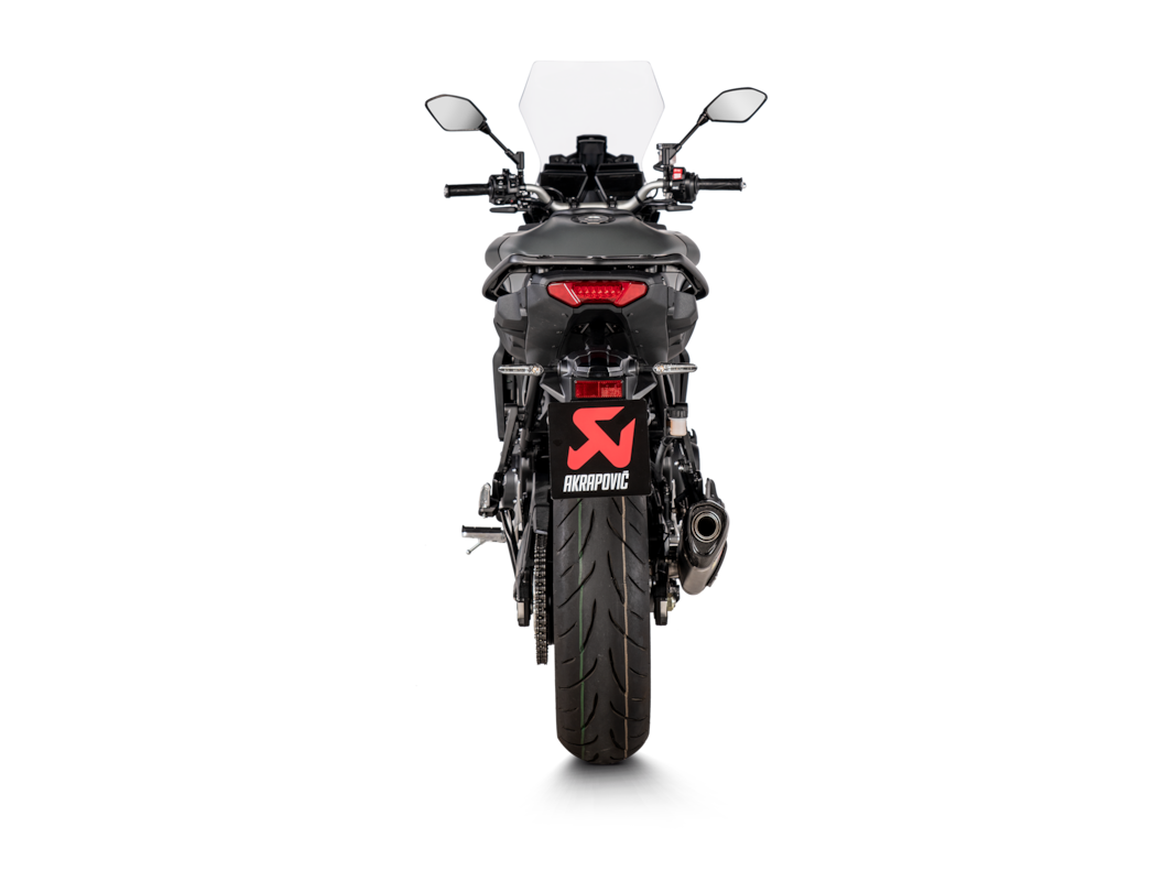 Akrapovič uitlaat Yamaha Tracer 9/GT/GT+ Racing Line Titanium (2021-2024)