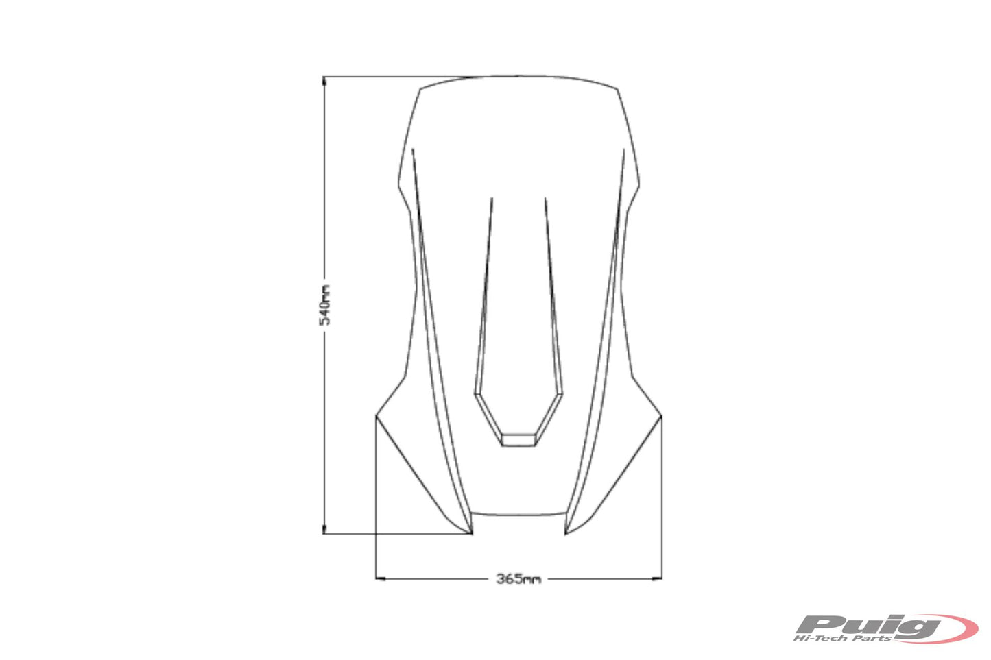 Windscherm Smoked/Sport Honda X-Adv Puig (2021-2024)