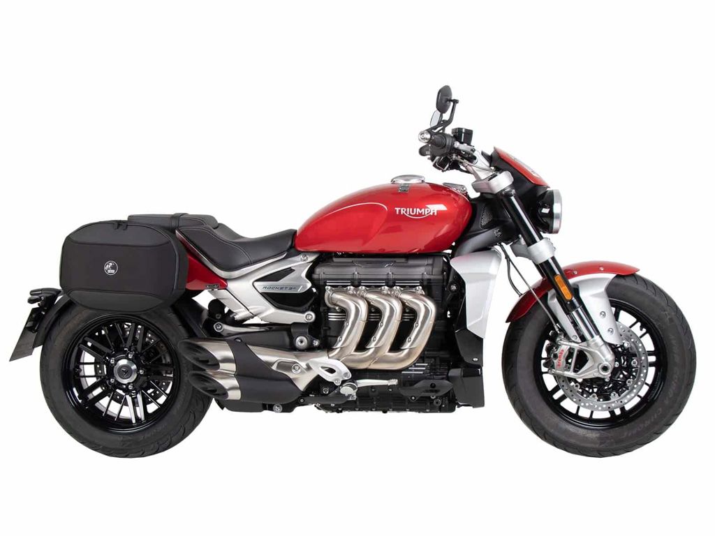C-Bow tasdragers zwart Hepco&Becker Triumph Rocket III R / GT '20+