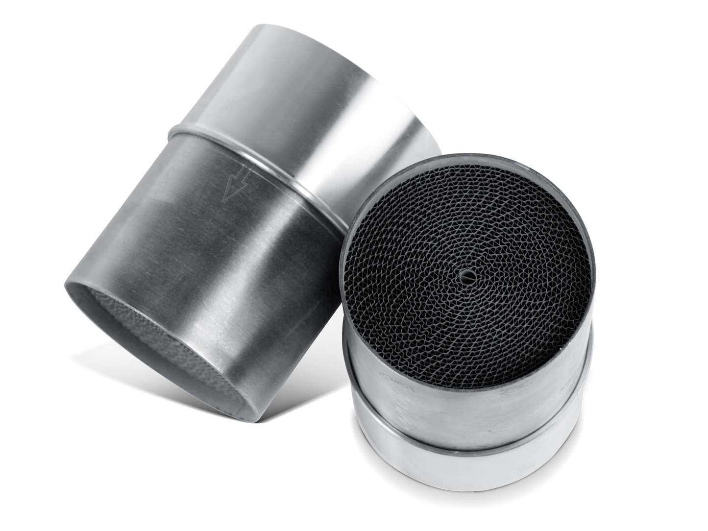Optionele Akrapovič Uitlaat Accessoires - Kawasaki ZZR 1400, ZX14R 2016-2020 - Catalytic converter Set - Motor Accessoires