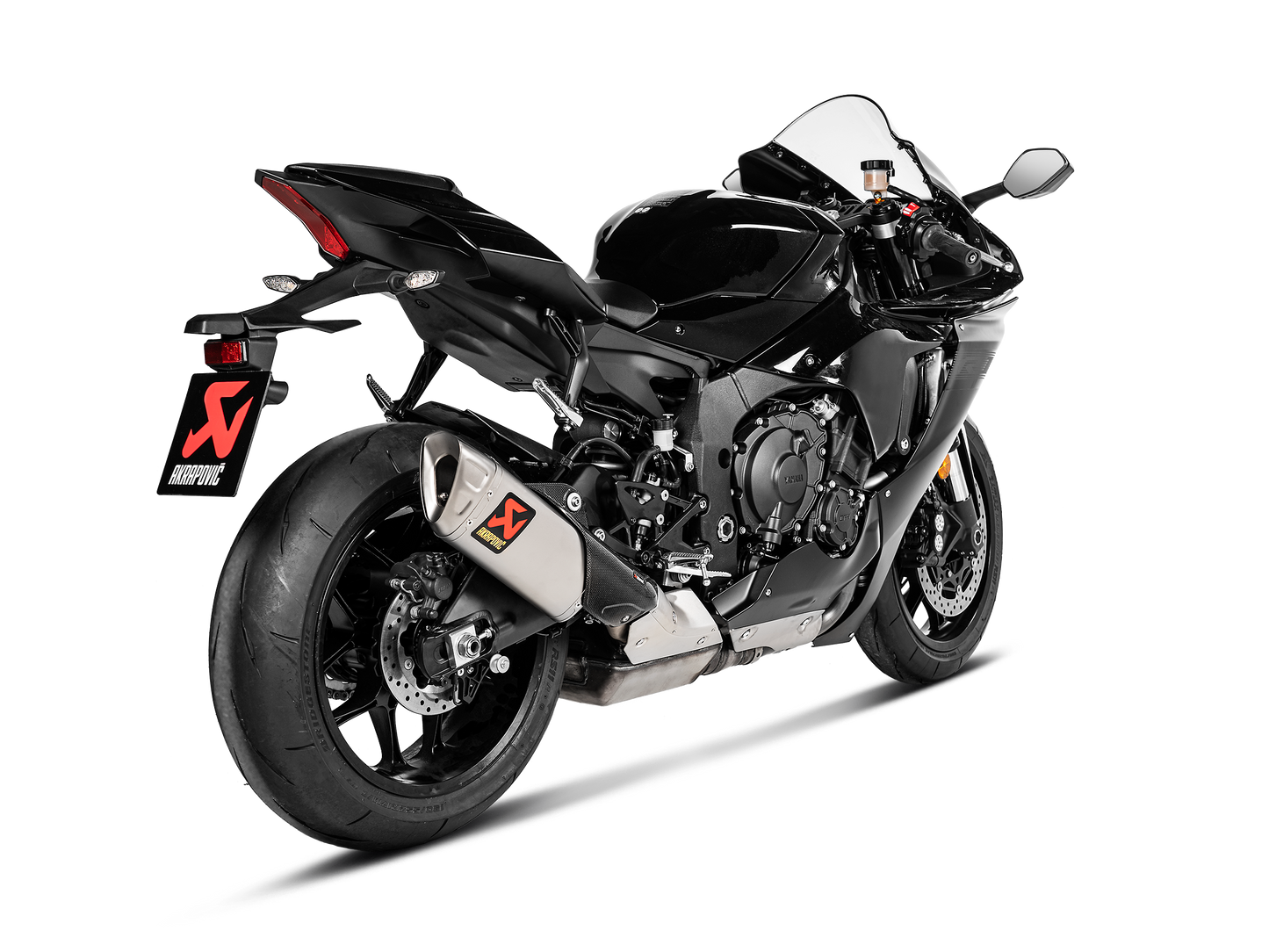 Akrapovič Uitlaat - Yamaha R1 2015-2026 - Slip-On Line (Titanium)