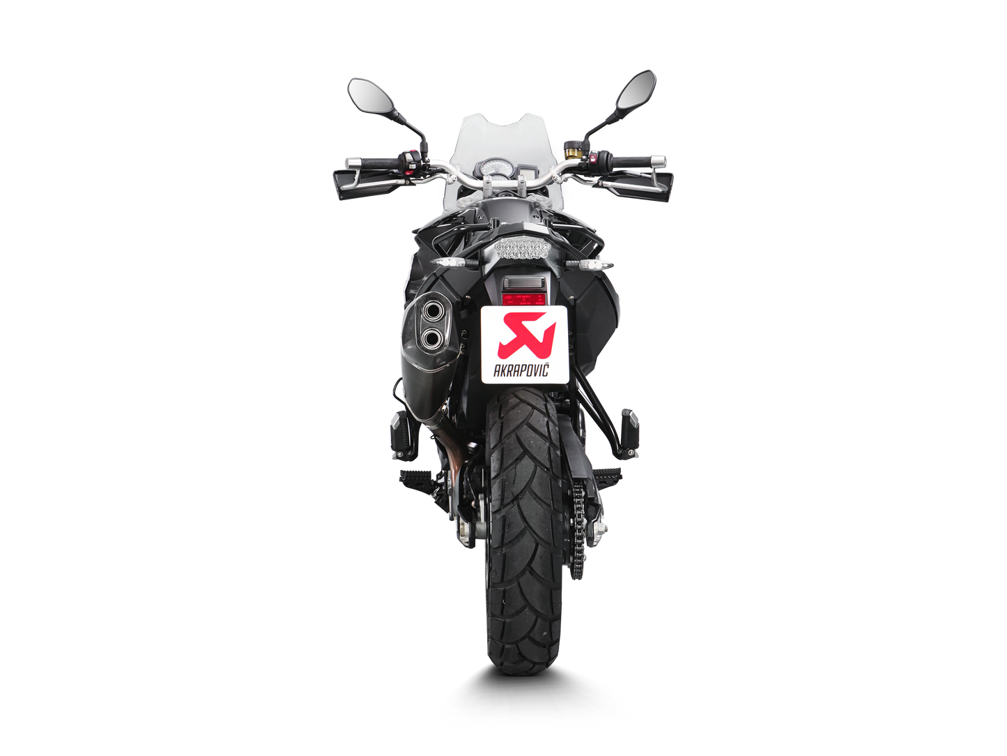 Akrapovič Uitlaat - BMW F 650 GS 2008-2012 | F 700 GS 2013-2017 | F 800 GS 2008-2017 | F 800 GS ADVENTURE 2013-2017 - Slip-On Line (Titanium) 700 - Motor Accessoires