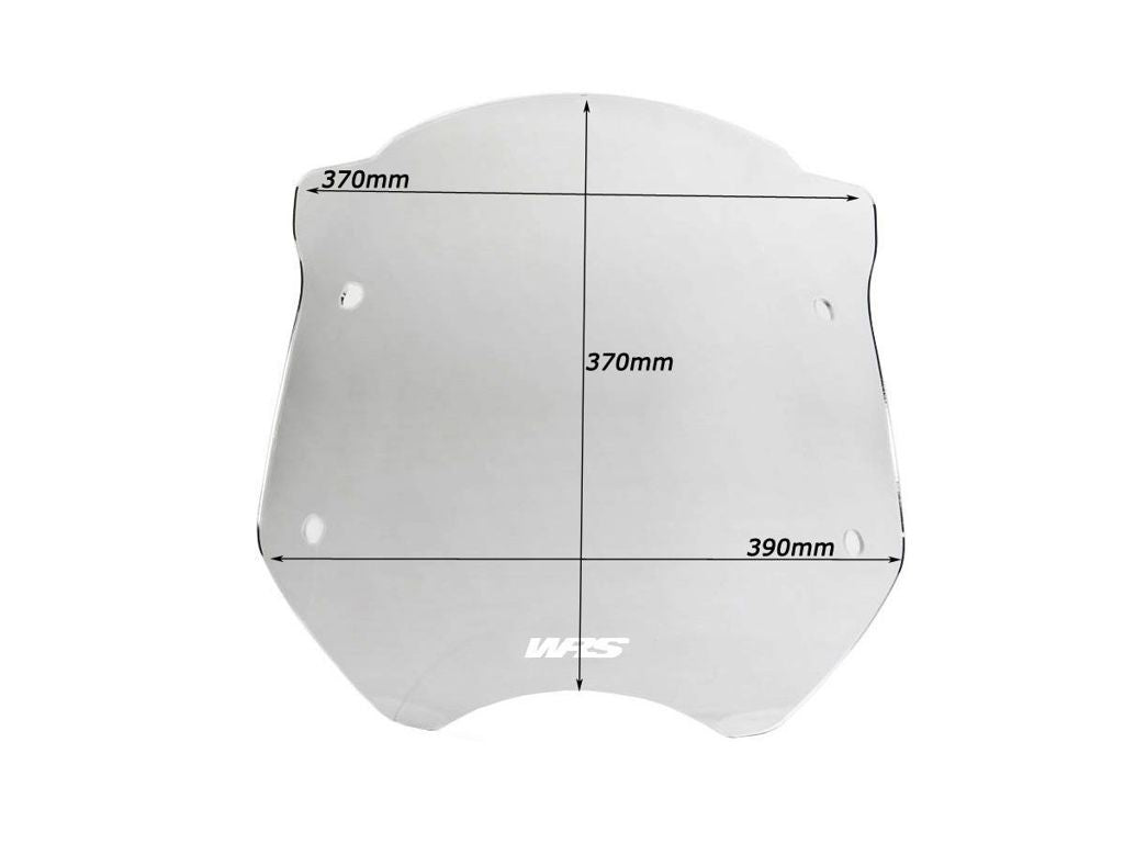 WRS Windscherm - BMW R1200R 2010-2014 - Touring - Licht Getint / Transparant