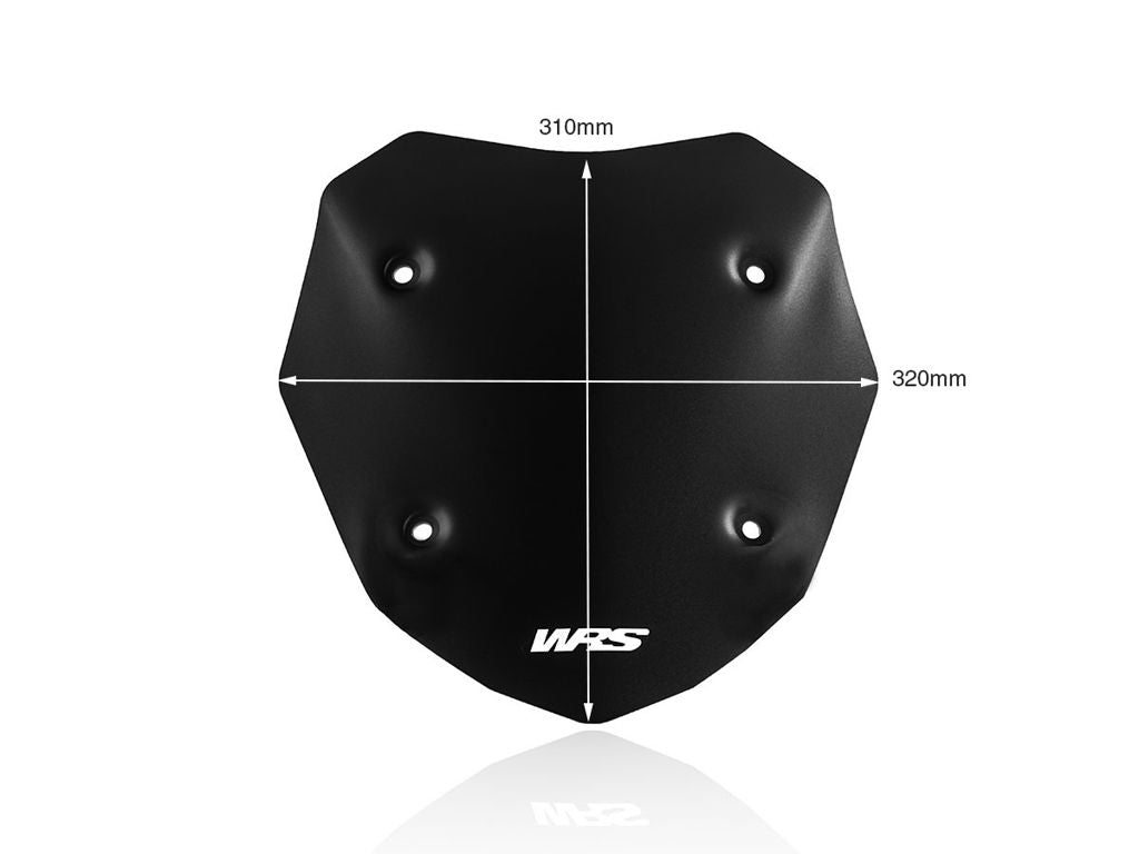 Vervangingsruit model sport WRS BMW F900XR '20-21 mat zwart