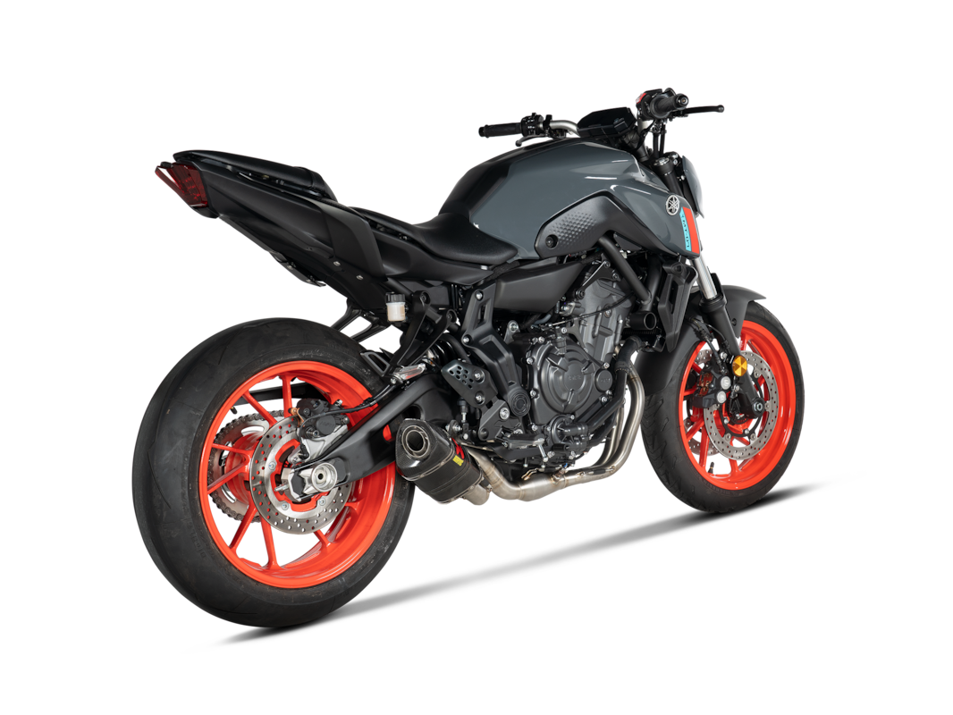 Akrapovič Racing Line Carbon Uitlaat – Yamaha MT-07 (2021 – 2025)