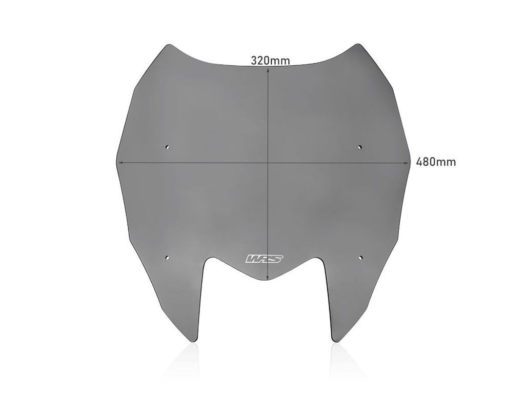 WRS Touring Windscherm - Yamaha T-MAX XP560 2022-2026 - Transparant / Licht Getint en meer