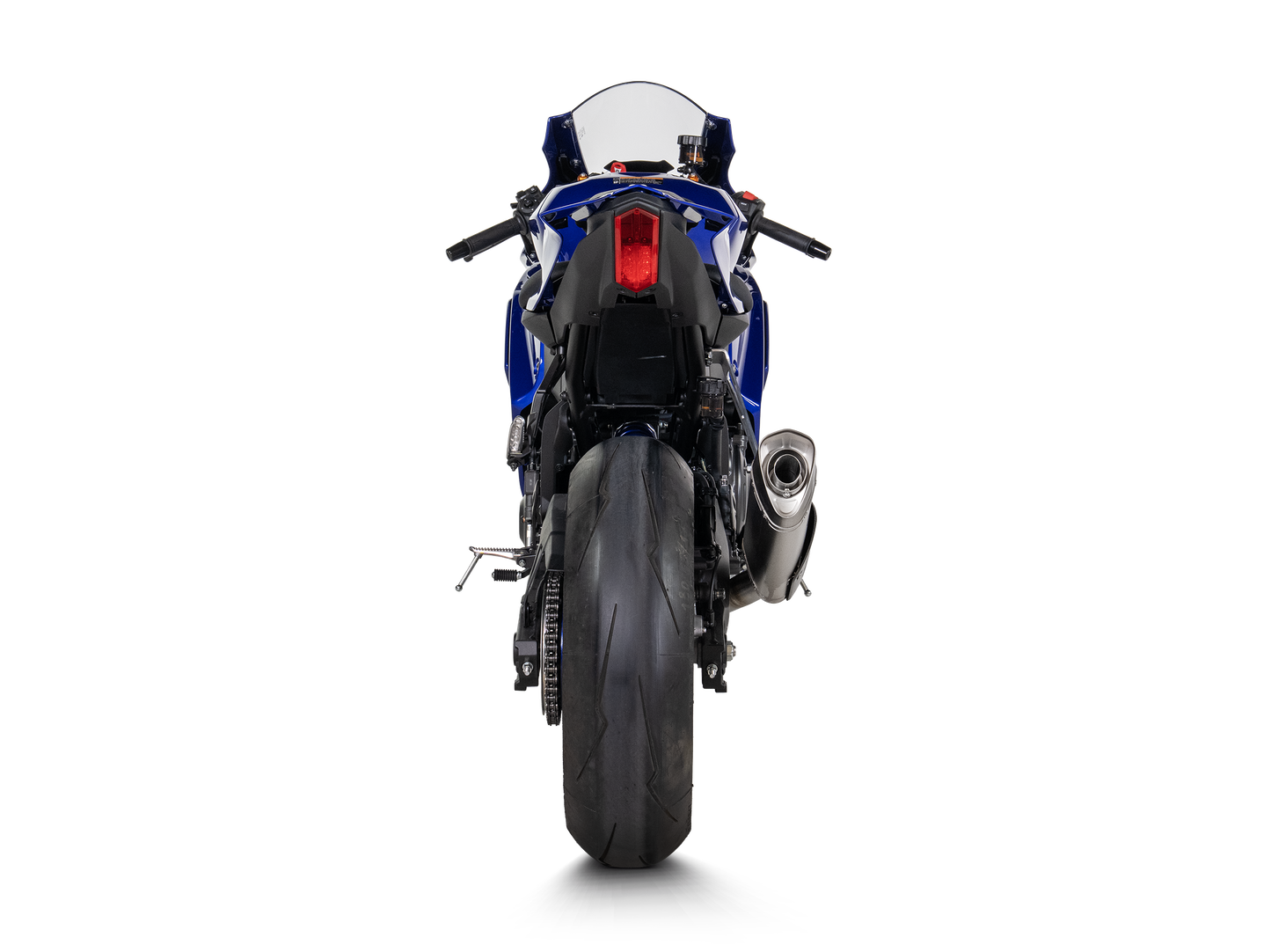Akrapovič Uitlaat - Yamaha R7 2026 - Racing Line (Titanium)