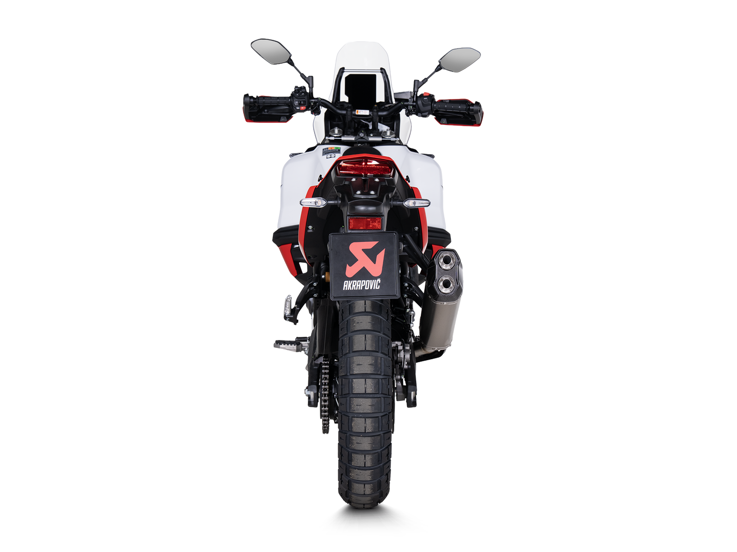 Akrapovič Uitlaat - Yamaha Ténéré 700 2019-2026 - Slip-On Line (Titanium) - Motor Accessoires