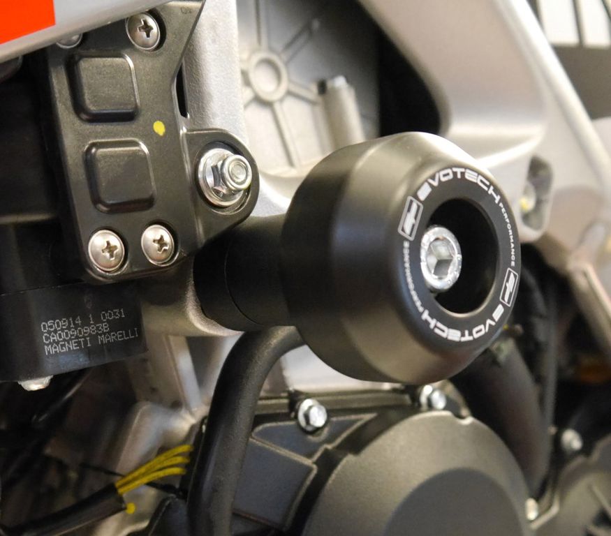 Crash bobbins Evotech Performance Aprilia Tuono V4 Factory '21-24