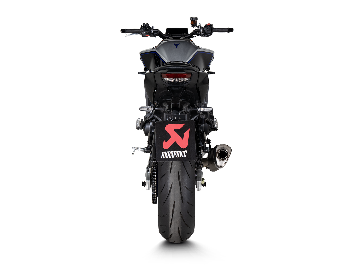 Akrapovič Uitlaat - Yamaha MT-09/FZ-09 2021-2026 - Racing Line (Titanium)