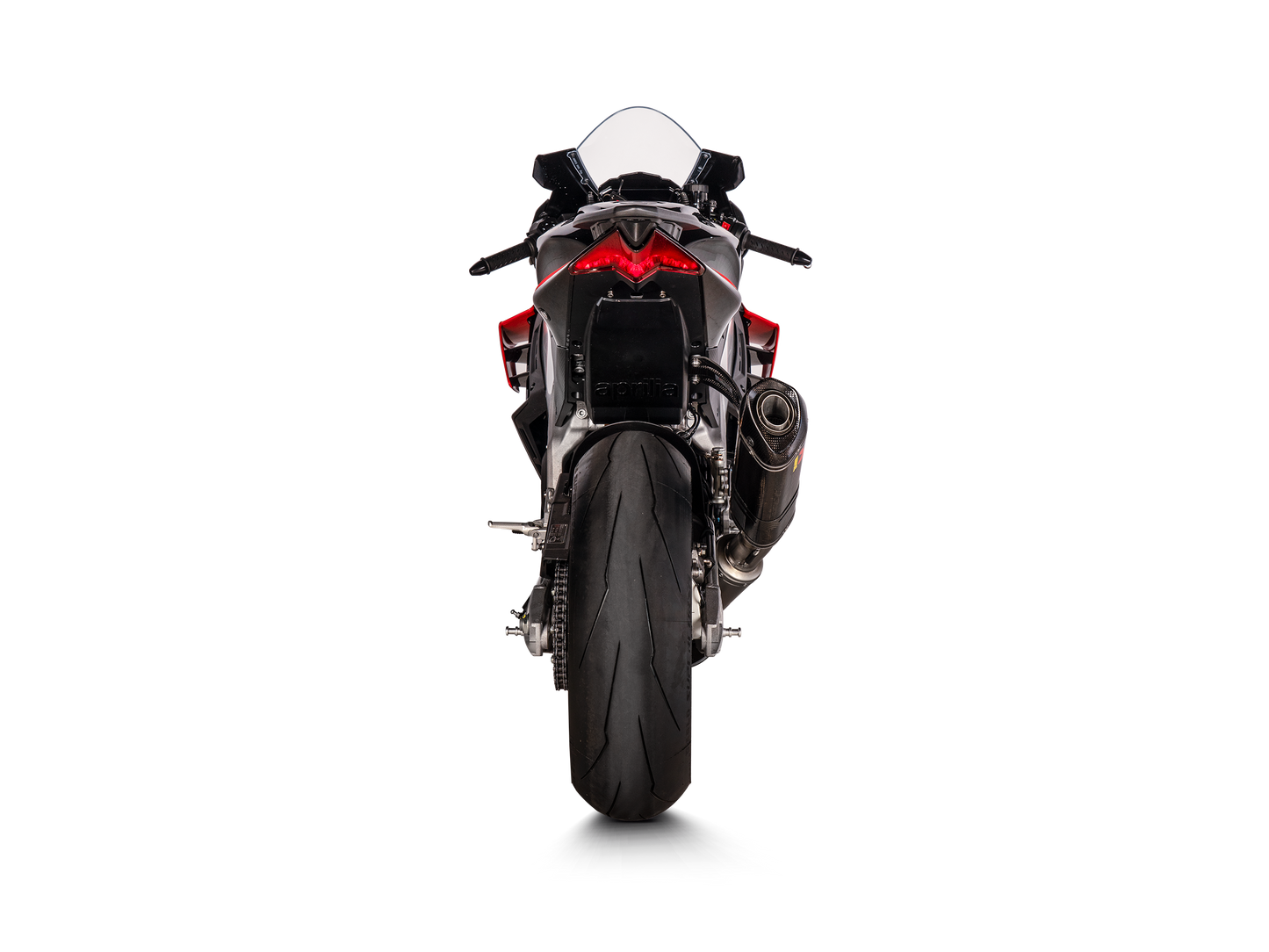 Optionele Akrapovič Uitlaat Accessoires - Aprilia RSV4 2021-2024 | TUONO V4 2021-2024 - Track Day Link Pipe (Titanium) - Motor Accessoires