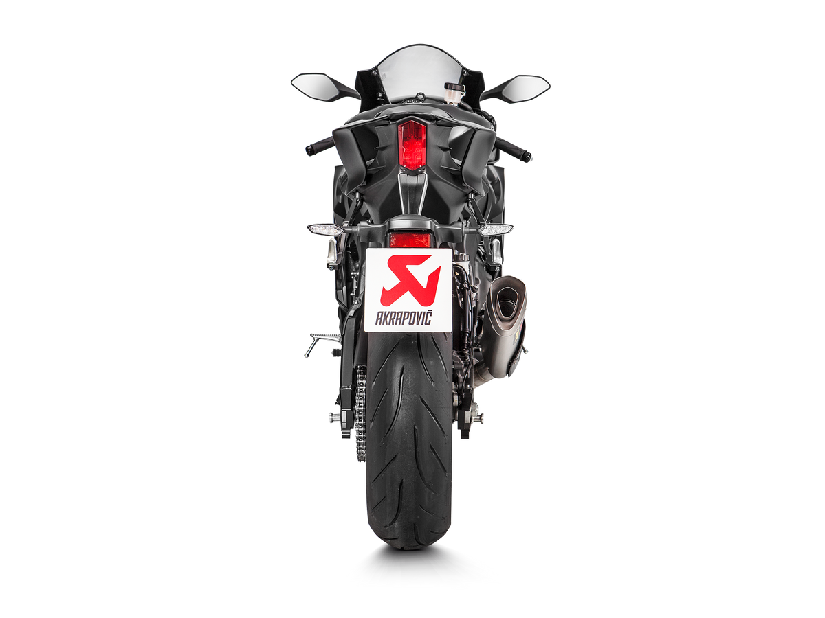 Akrapovič Uitlaat - Yamaha R6 2017-2024 - Slip-On Line (Titanium)