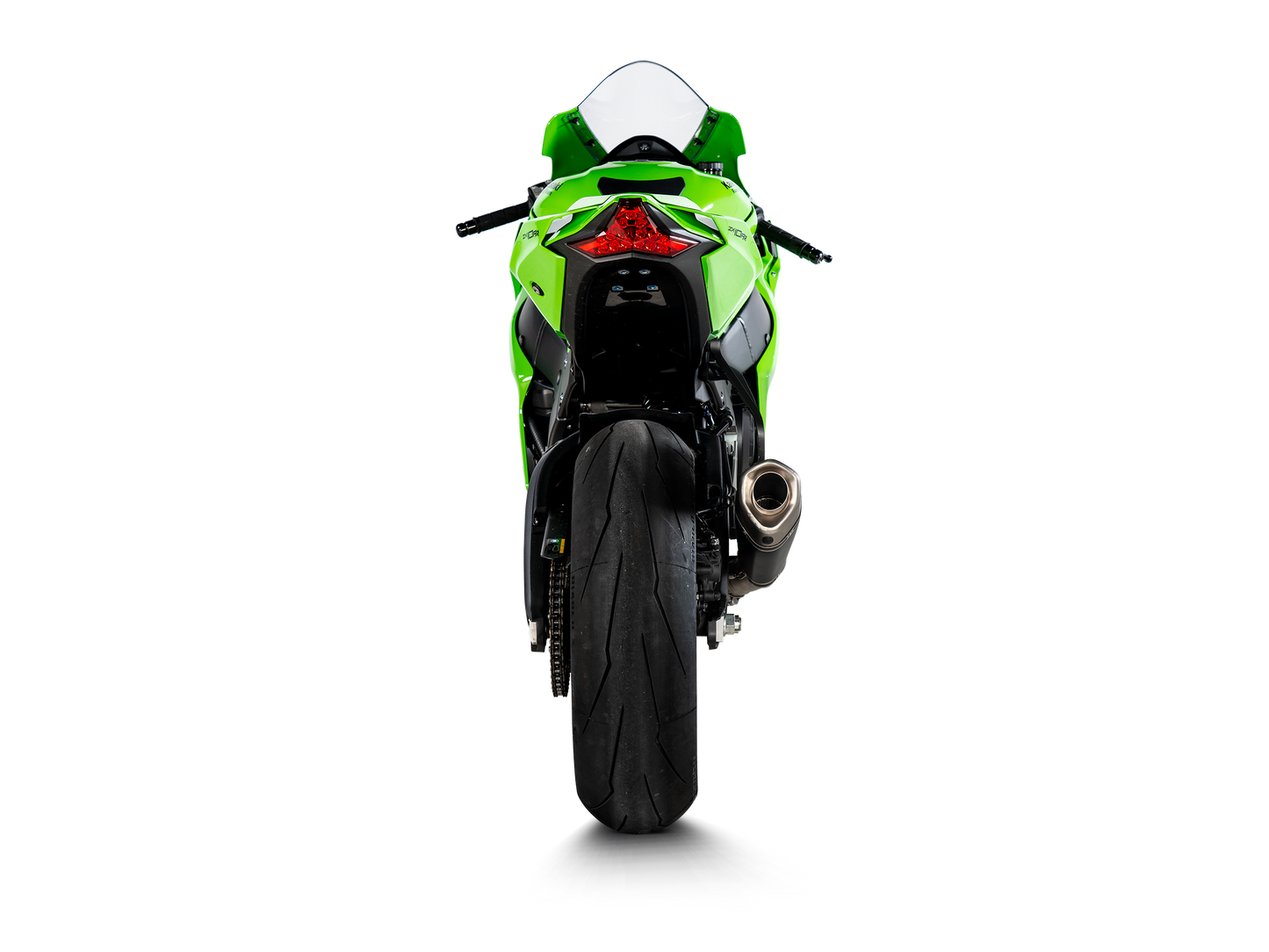 Akrapovič Uitlaat - Kawasaki Ninja ZX-10R 2021-2025 | Ninja ZX-10R 2026-2026 | Ninja ZX-10RR 2021-2025 | Ninja ZX-10RR 2026-2026 - Slip-On Line (Titanium) - Motor Accessoires