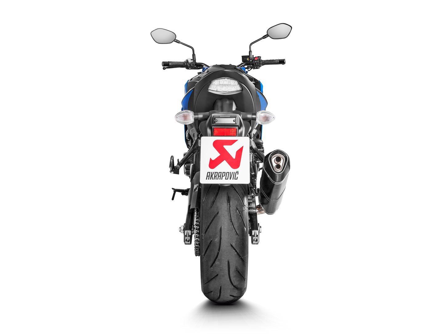 Akrapovič Uitlaat - Suzuki GSX-S750 2017-2020 - Slip-On Line (Carbon)