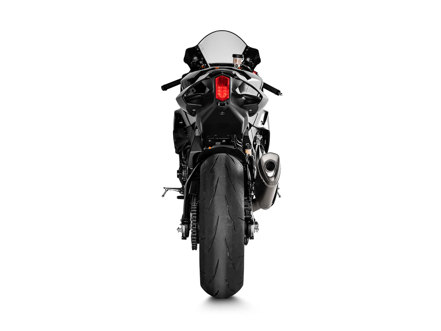 Akrapovič Uitlaat - Yamaha R1 2015-2026 - Racing Line (Titanium)
