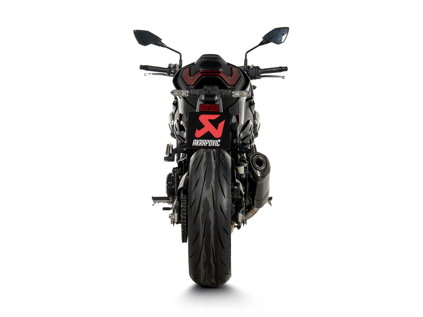 Akrapovič Uitlaat - Kawasaki Z900 2025-2026 - Slip-On Line (Carbon)
