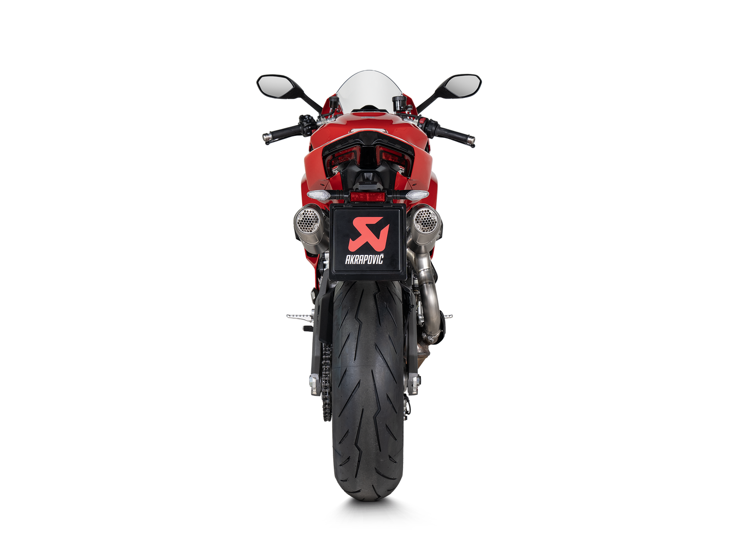 Akrapovič Uitlaat - Ducati Panigale / Streetfighter V2 2025-2026 - Slip-On Line (Titanium) - Motor Accessoires