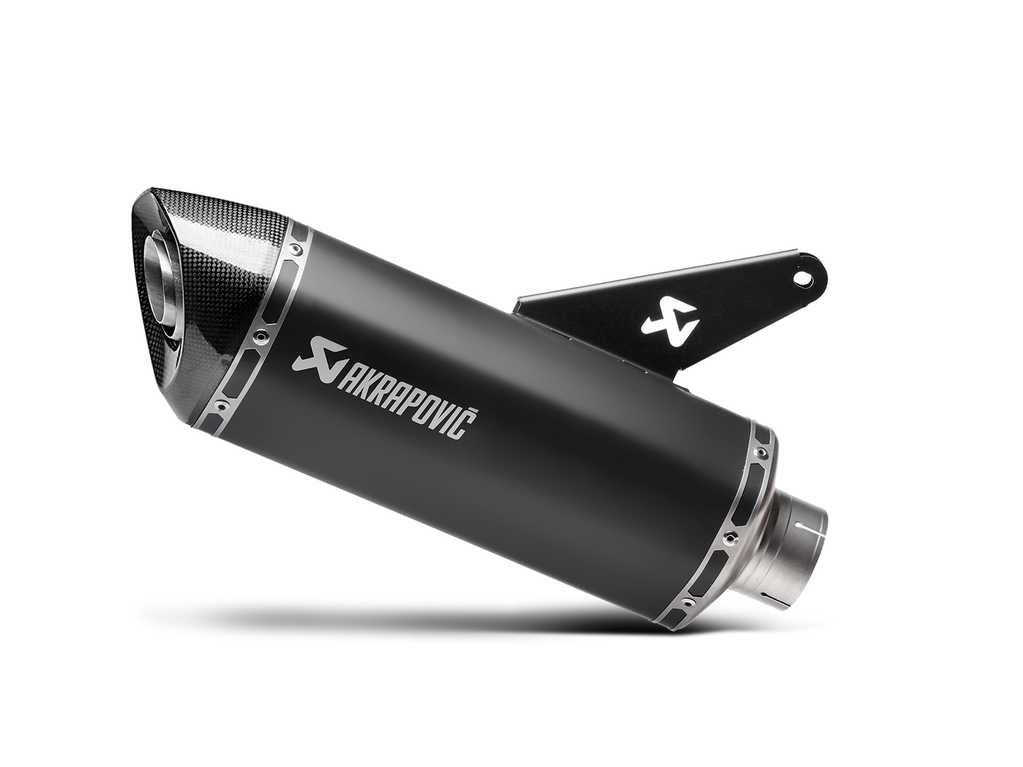 Akrapovič Uitlaat - Ducati Monster 1200/1200S 2014-2016 | Monster 821 2014-2016 - Slip-On Line (Titanium) - Motor Accessoires