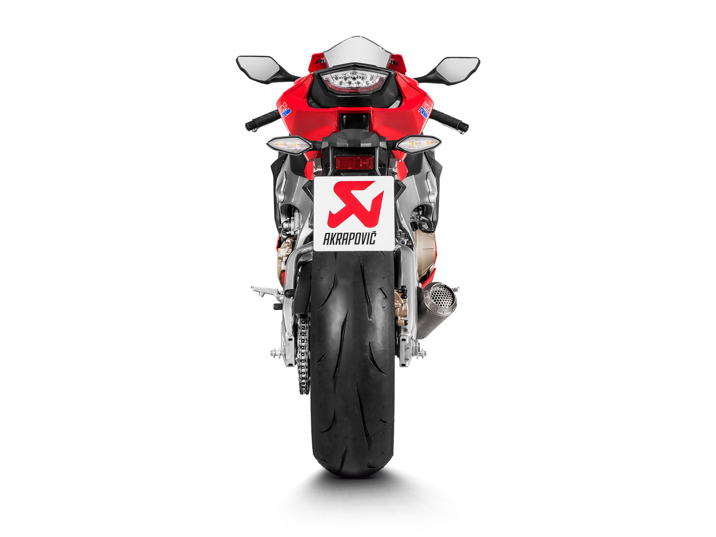Akrapovič Uitlaat - Honda CBR1000RR 2017-2019 | CBR1000RR ABS 2017-2019 | CBR1000RR SP / SP2 2017-2019 - Slip-On Line (Titanium) - Motor Accessoires