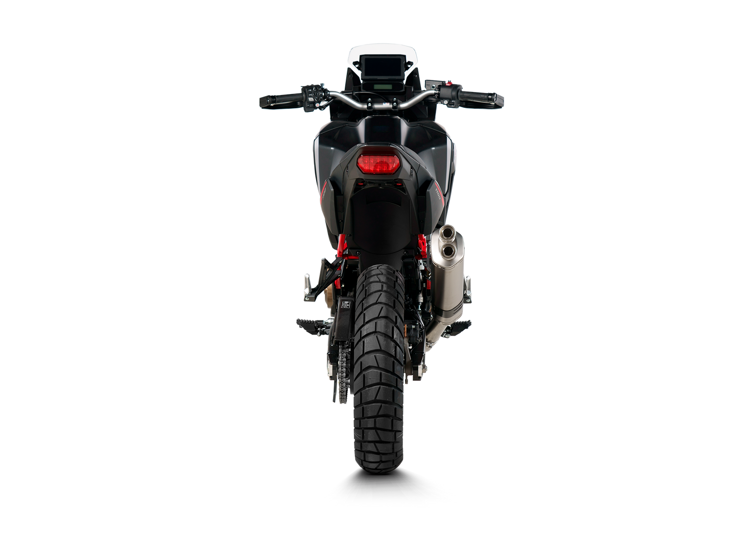 Akrapovič Uitlaat - Honda CRF1100L Africa Twin 2020-2026 - Racing Line (Titanium) - Motor Accessoires
