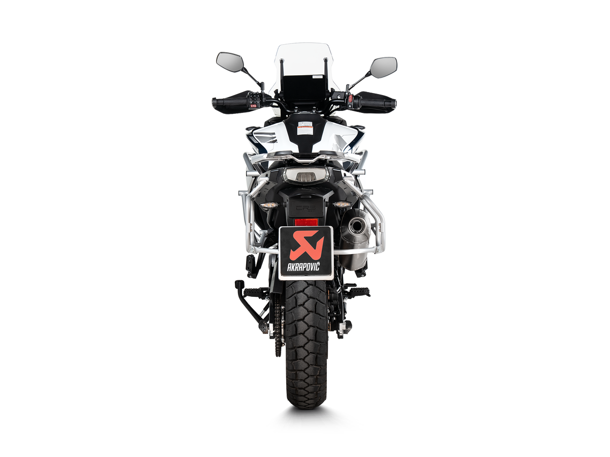 Akrapovič Uitlaat - CFMOTO 800MT 2024-2026 - Slip-On Line (Titanium)