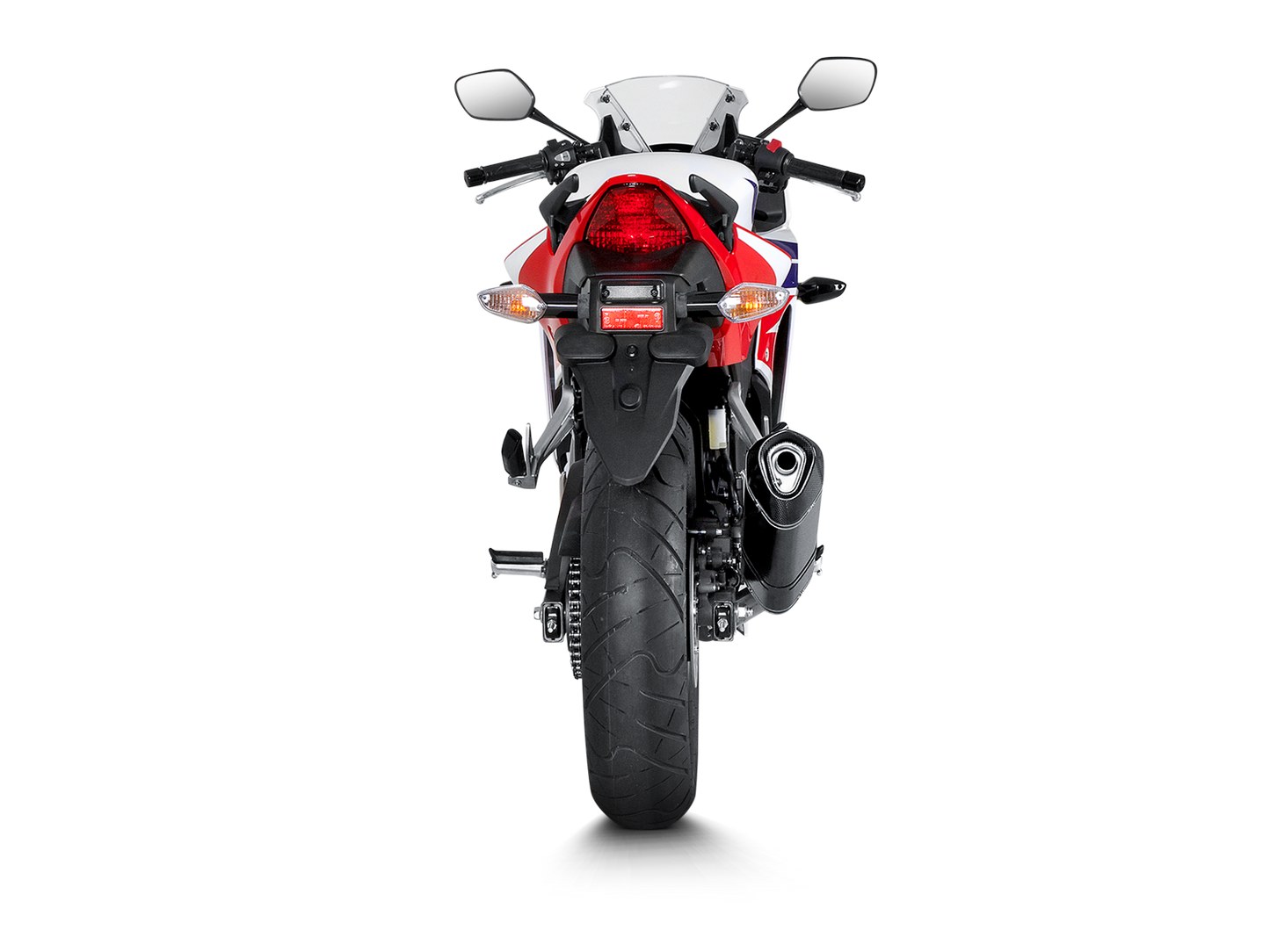 Akrapovič Uitlaat - Honda CBR300R 2014-2016 - Slip-On Line (Carbon)