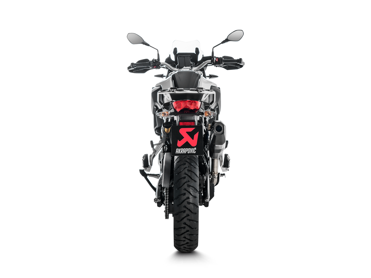 Akrapovič Uitlaat - BMW F 750 GS 2018-2023 | F 800 GS / F 900 GS / F 900 GS Adventure 2024-2026 | F 850 GS / ADVENTURE 2018-2023 - Slip-On Line (Titanium) - Motor Accessoires