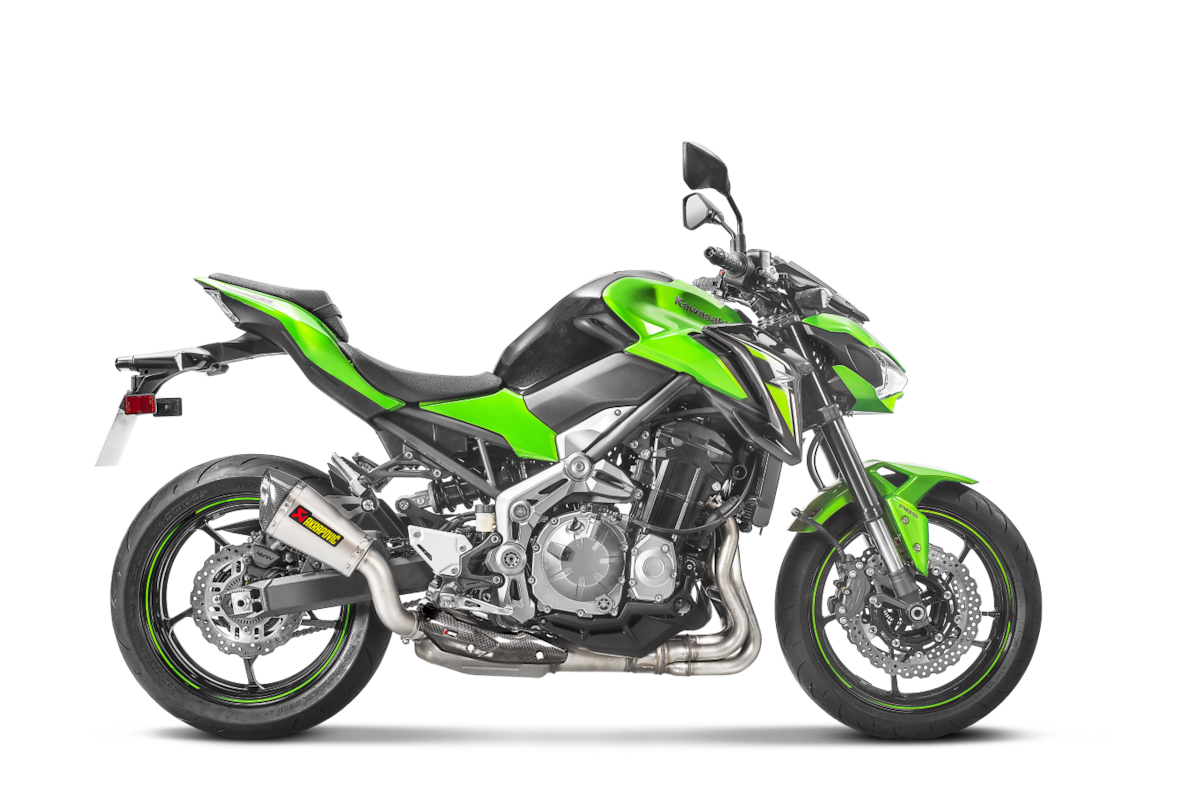 Akrapovic uitlaat Kawasaki Z900 Slip-On Line Titanium (2020-2024)