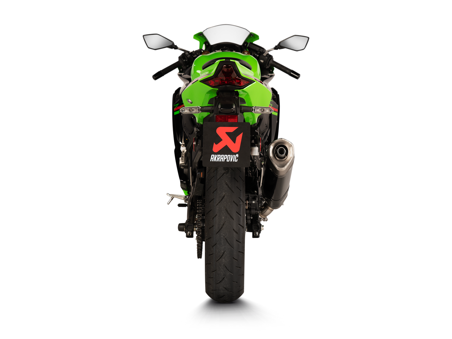 Akrapovič Uitlaat - Kawasaki Ninja ZX-4R 2023-2026 - Slip-On Line (Carbon)