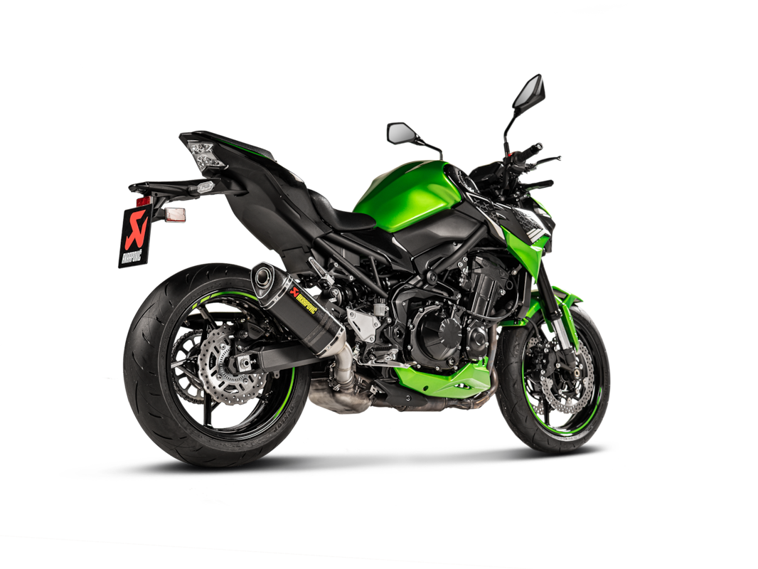 Akrapovic uitlaat Kawasaki Z900 Slip-On Line Carbon/Titanium (2020-2024)