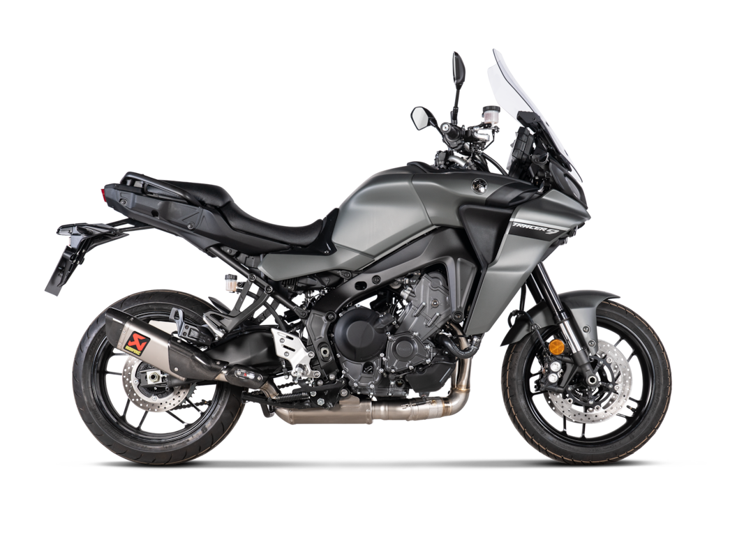 Akrapovič uitlaat Yamaha Tracer 9/GT/GT+ Racing Line Titanium (2021-2024)