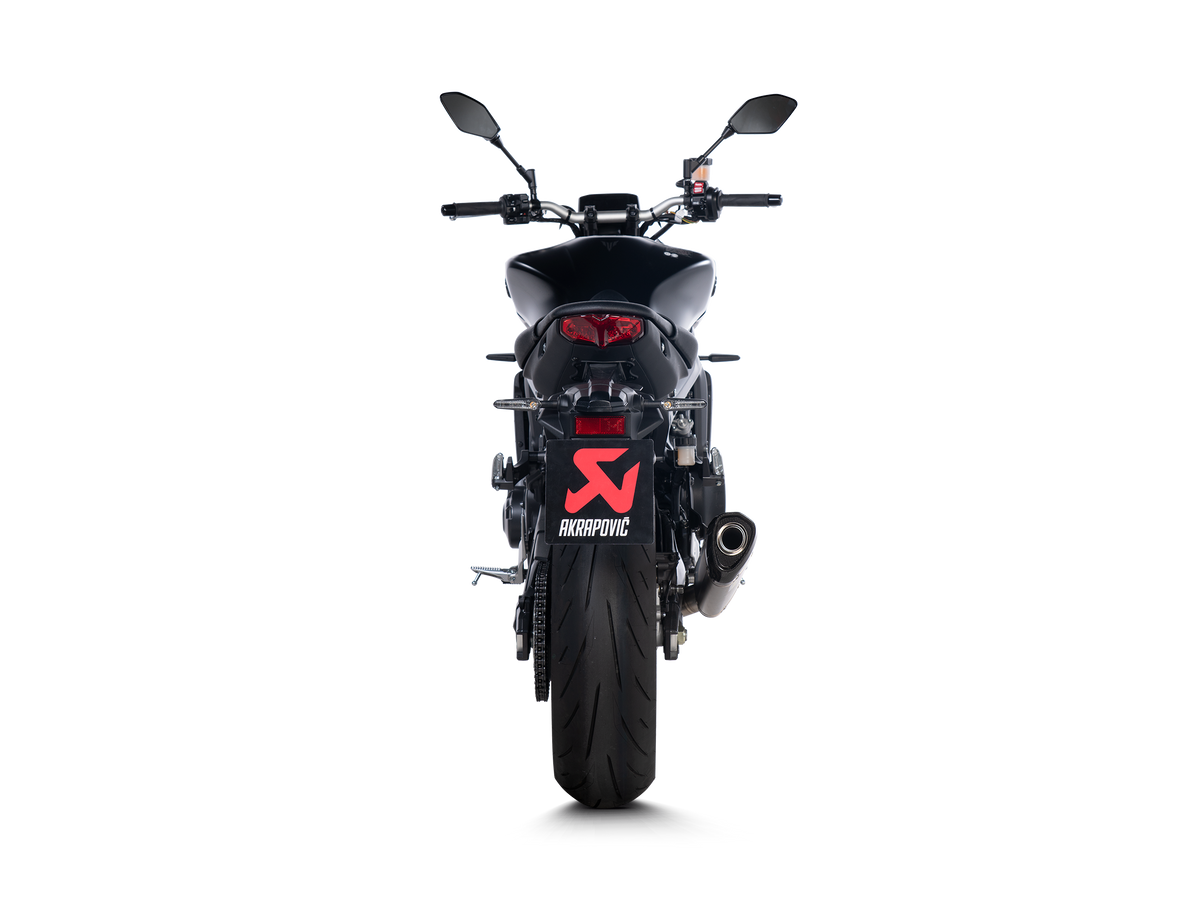 Akrapovič Uitlaat - Yamaha MT-09/FZ-09 2021-2023 - Racing Line (Titanium)