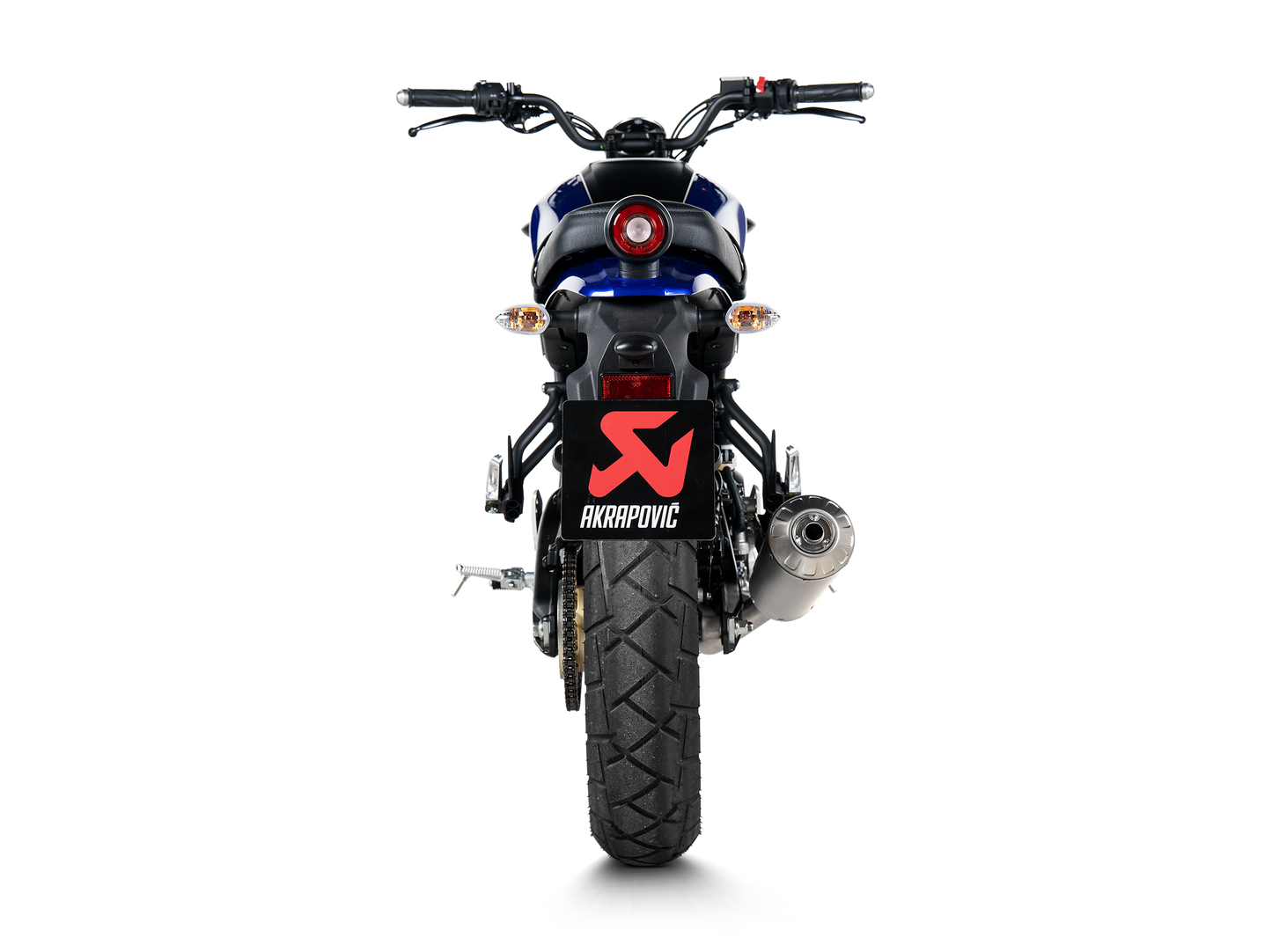 Akrapovič Uitlaat - Yamaha XSR125 / XSR125 Legacy 2021-2026 - Racing Line (Titanium) - Motor Accessoires