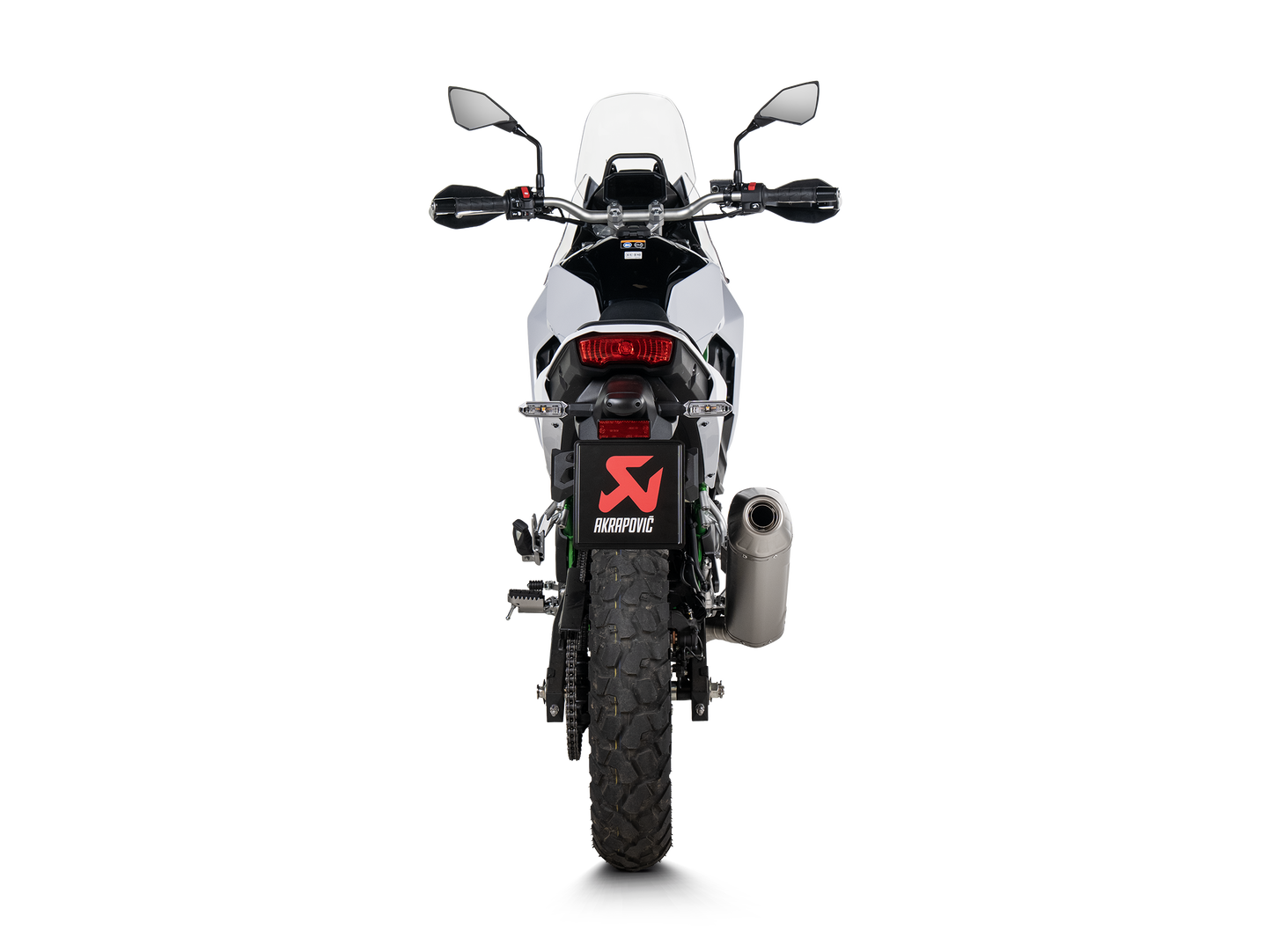 Akrapovič Uitlaat - Kawasaki KLE 500 2026 - Slip-On Line (Titanium)