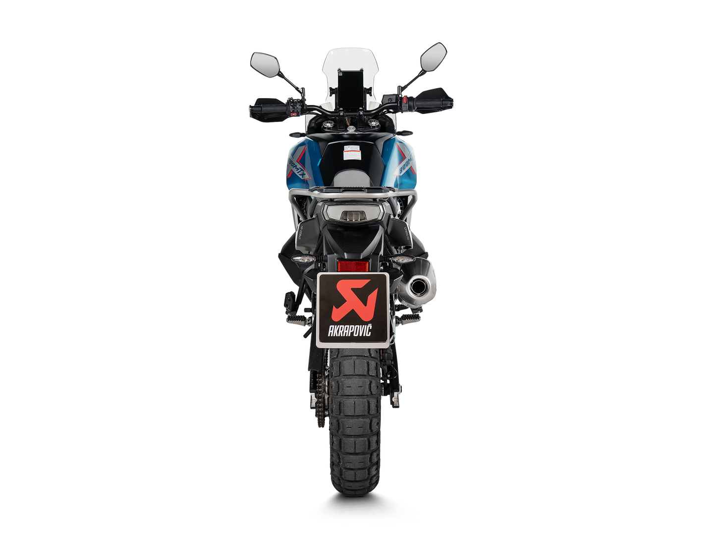 Akrapovič Uitlaat - CFMOTO 800MT-X 2025-2026 - Slip-On Line (Titanium)