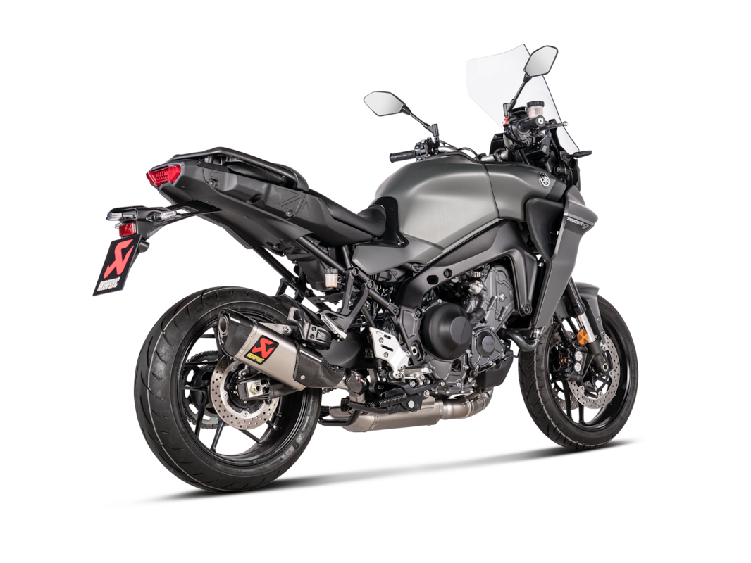 Akrapovič uitlaat Yamaha Tracer 9/GT/GT+ Racing Line Titanium (2021-2024)