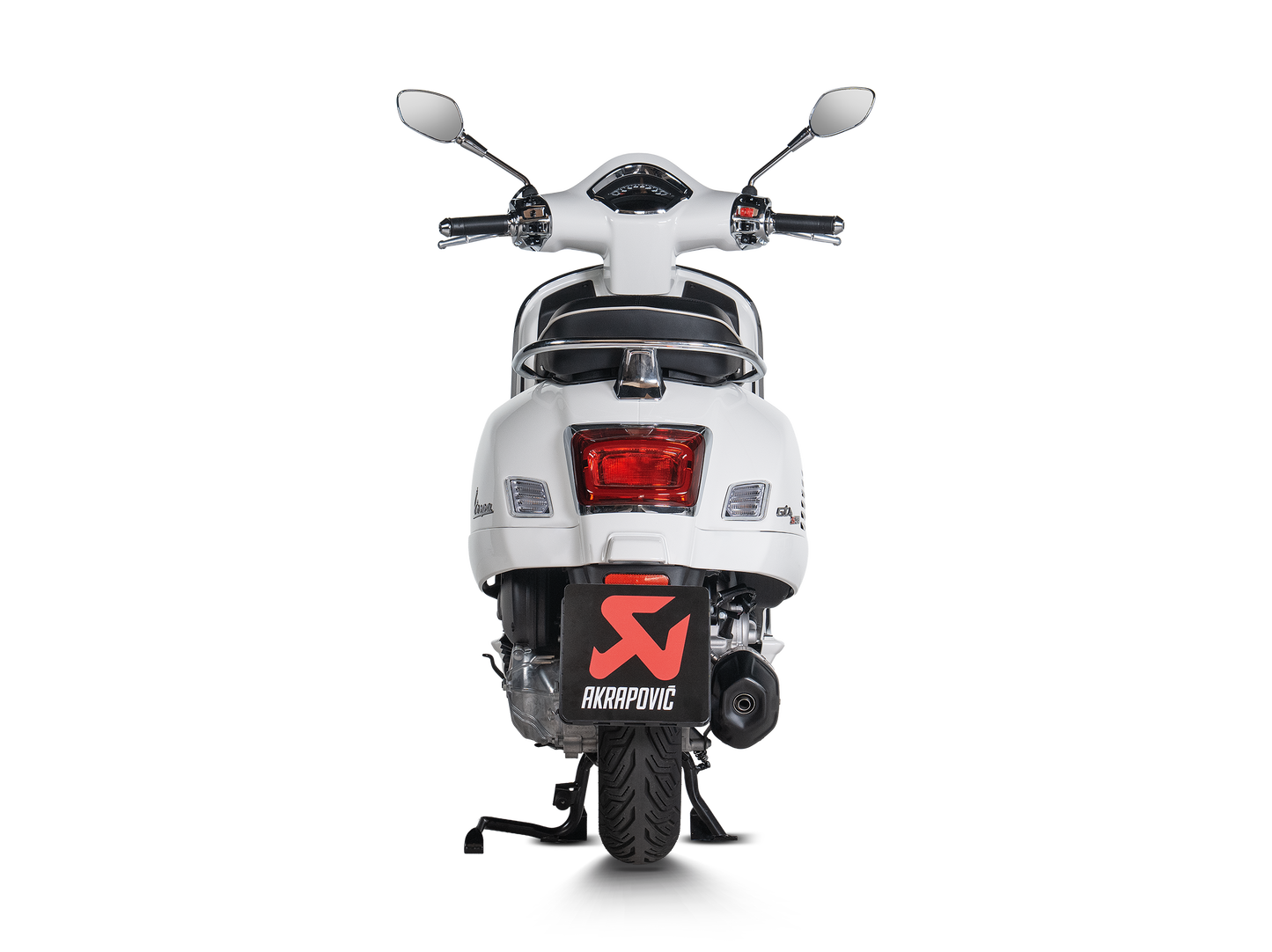 Akrapovič Uitlaat - Vespa GTS 310 / Super / SuperSport / SuperTech 2024-2026 - Slip-On Line (SS) - Motor Accessoires