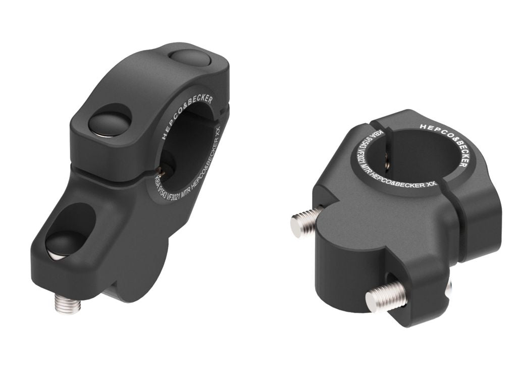 Stuurverhogers offset 30mm/21mm zwart