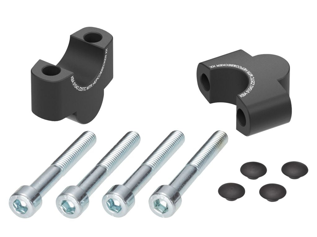 Stuurverhogers 25mm zwart