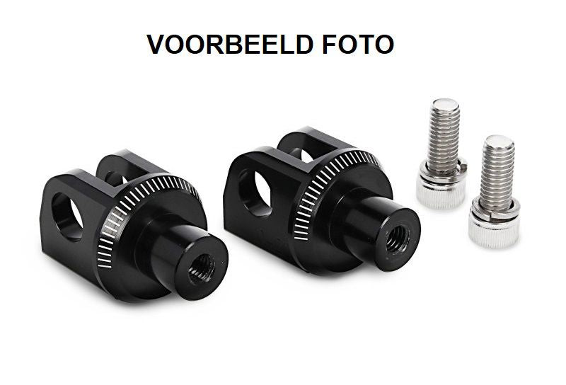 Voetsteunadapters Voorzijde +Achterzijde Van Puig Voor Diverse Ducati