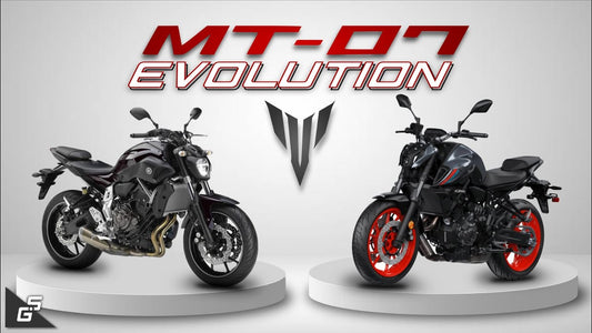 De evolutie van de Yamaha MT-07: van 2014 tot nu – verschillen tussen de generaties