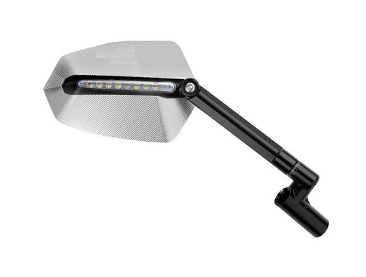 Stuurspiegel model GTI met LED knipperlicht rechts Puig