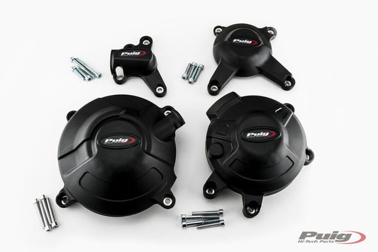 Engine cover set 4-delig Puig Yamaha MT-09 / Tracer 900 / Niken
