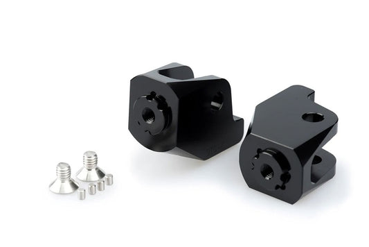 VARIO voetsteunadapters voorzijde van Puig voor diverse Triumph modellen
