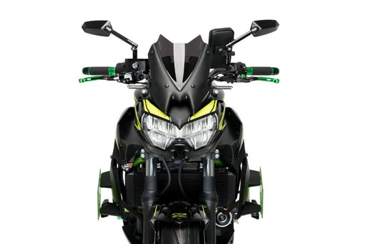 Side Spoiler Downforce Naked van Puig voor de Kawasaki Z650 '21-