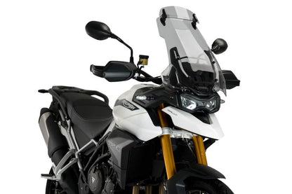 Vervangingsruit Touring Met Opzetruitje Licht Getint Puig Triumph Tiger 850 Sport / Tiger 900